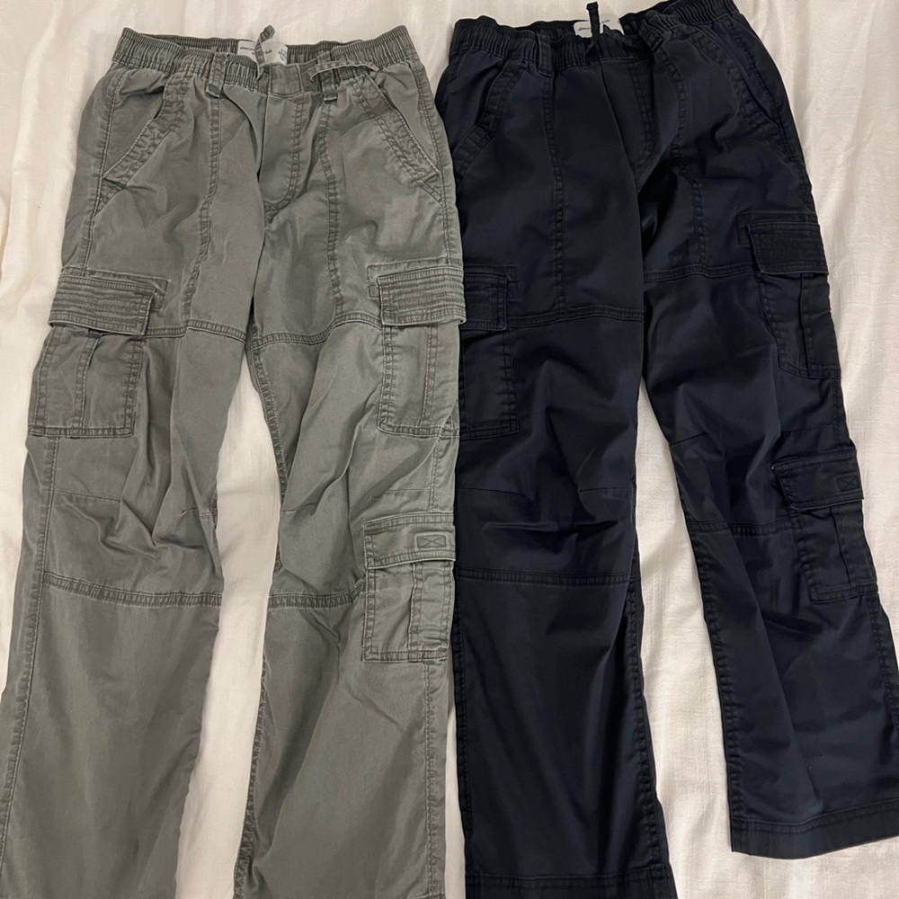 Abercrombie Kids Gray Cargo Pants